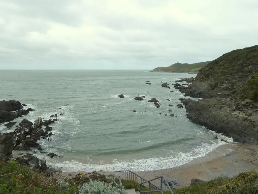 Coastal scene near Woolacombe, used as a representative location image for Watersmeet Hotel