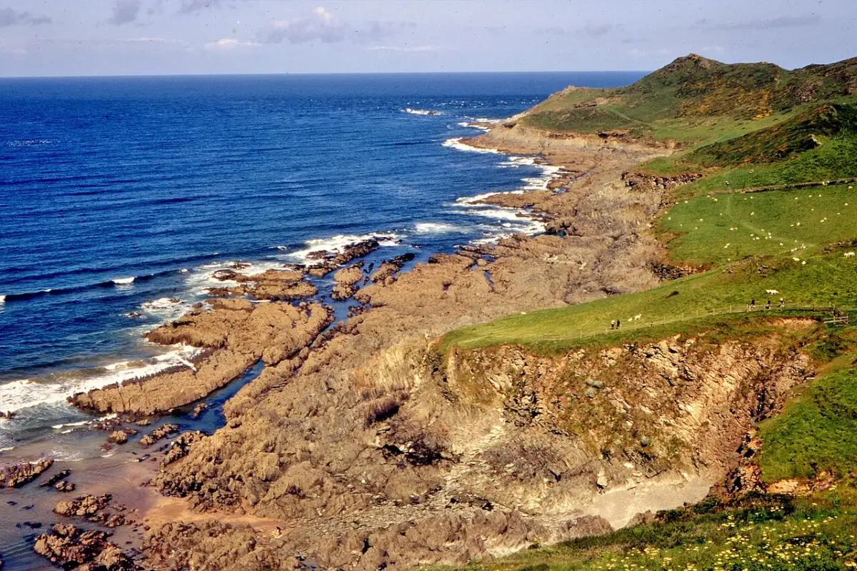 Coastal scene near Woolacombe, used as a representative location image for Woolacombe Sands Holiday Park